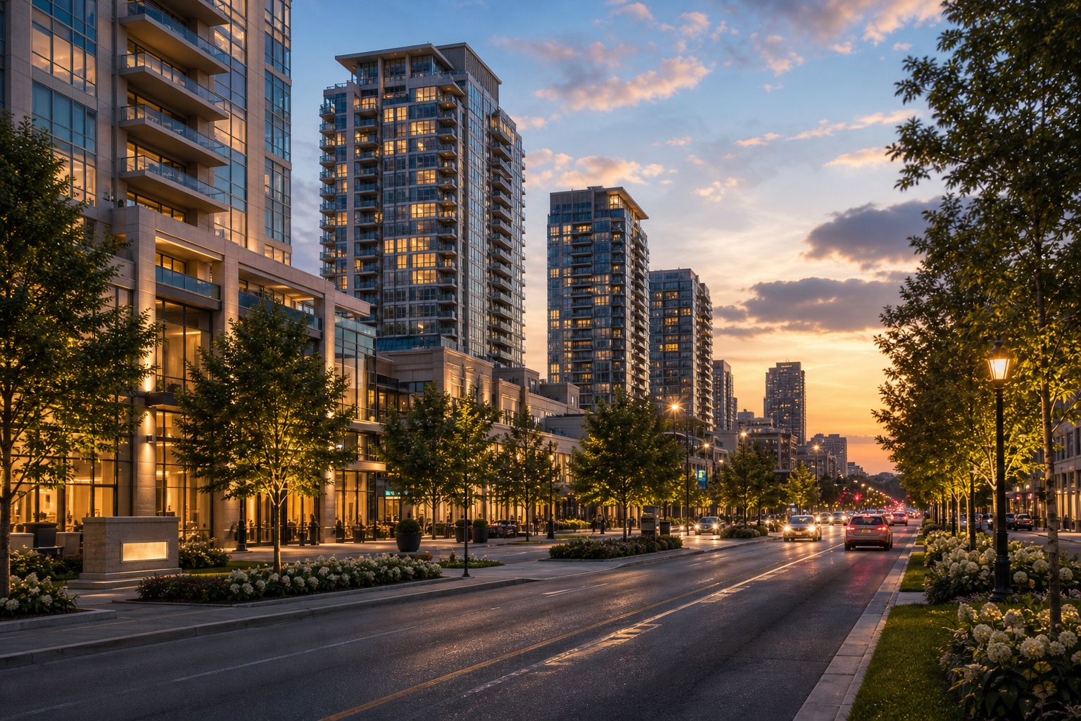 16th Avenue along the Yonge condo corridor