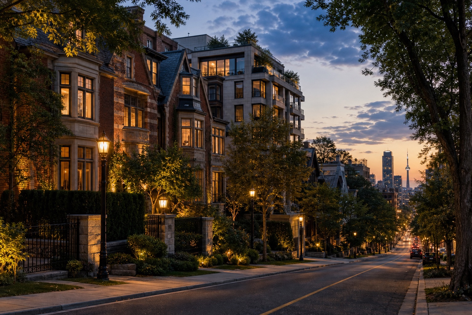 Rosedale along the Yonge condo corridor