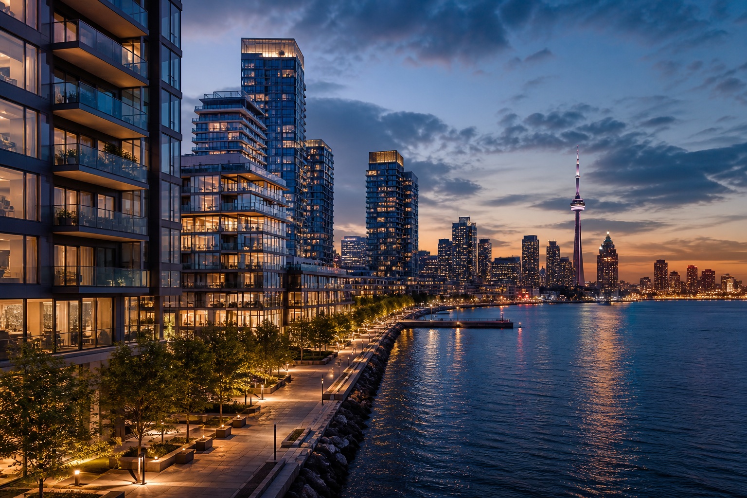 Waterfront along the Yonge condo corridor
